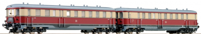 Railcar VT137 with driving trailer VS 145<br /><a href='images/pictures/Tillig/23641_c.jpg' target='_blank'>Full size image</a>